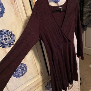 Express long sleeve dress